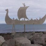 Viking-ship-sculpture-reykjavik-arcticseakayaks